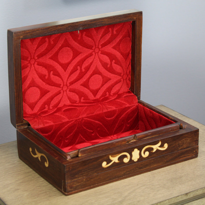 Amatury Wooden Decorative Trunk