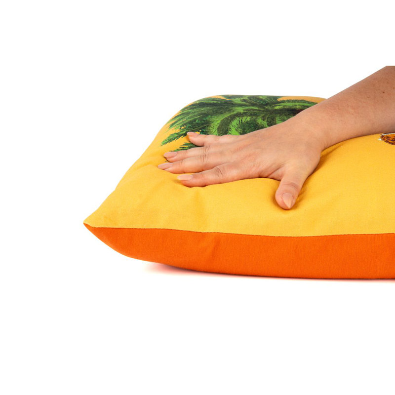 Excelsa cushion Le Cirque Du Marrakech cotton 45x16x45 cm