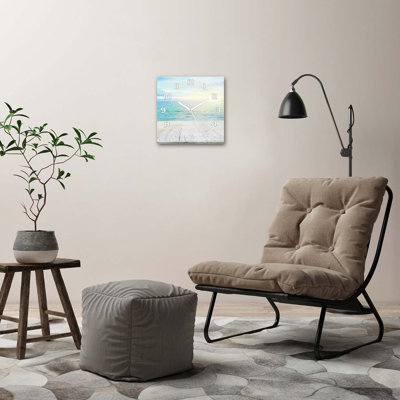 Helbona Glass Wall Clock