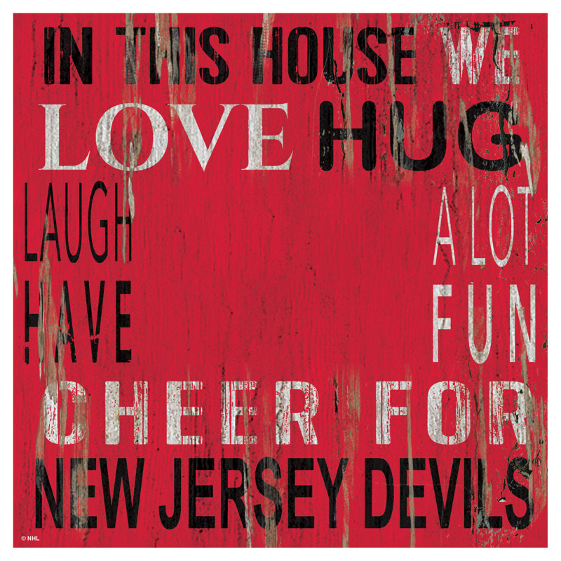 Wall Decor, New Jersey Devils