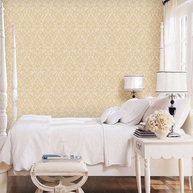 Positano 10m x 52.8cm Matte Wallpaper Roll, Cream/Beige