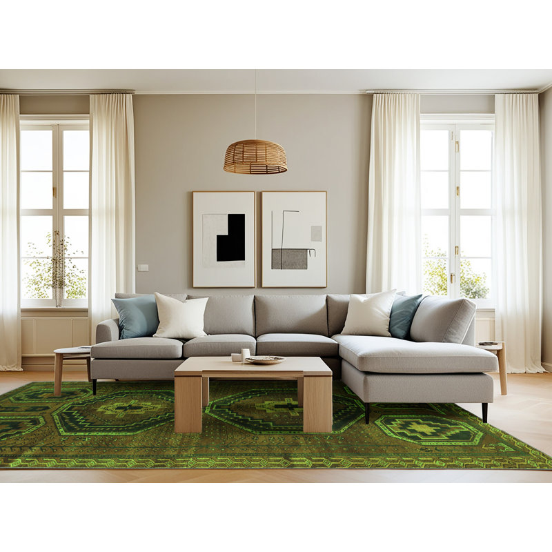 Tapis verts Traditional 543, Rectangle 8 pi x 12 pi