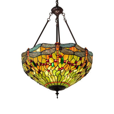 Luminaire bol suspendu 3 lumières rumaisa