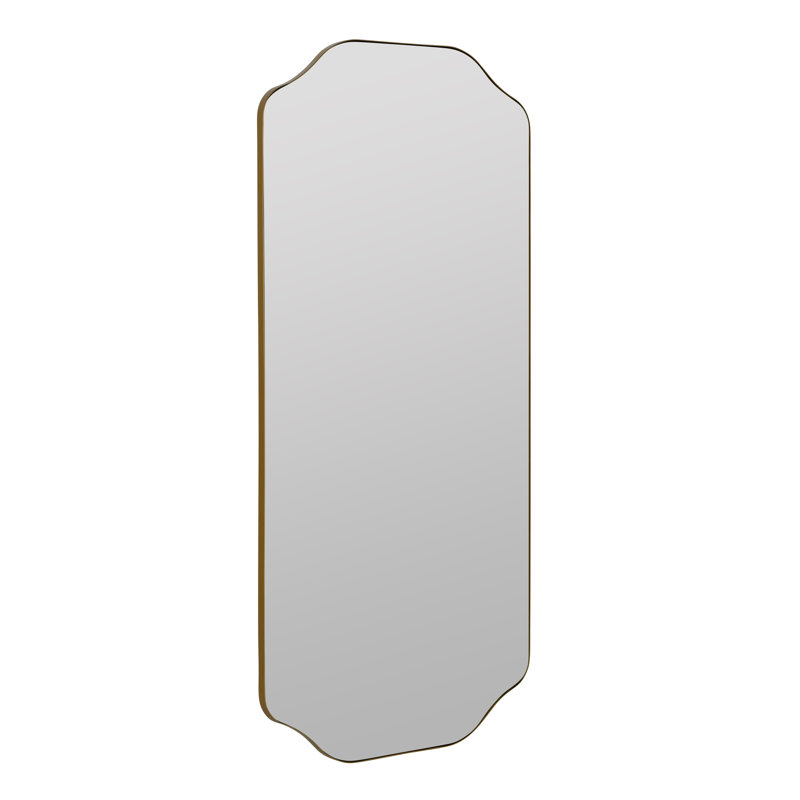 Large Henry Gold Wall Mirror, Gold