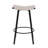 Counter Height Backless PVC Weaving Bar Stools With Round Footrest (Set Of 2)