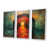 White Floater Framed Canvas