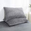 Ensemble de housse de couette rayé moelleux 3 pièces Nayoroom-1055811149-1055691426