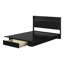 Ensemble de lit plateforme et tête de lit double / grand Primo