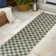 Aimee Traditional Cottage Checkerboard Green/Cream Indoor/Outdoor Rug