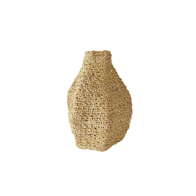 Daisy Handmade Natural Fibre Floor Vase