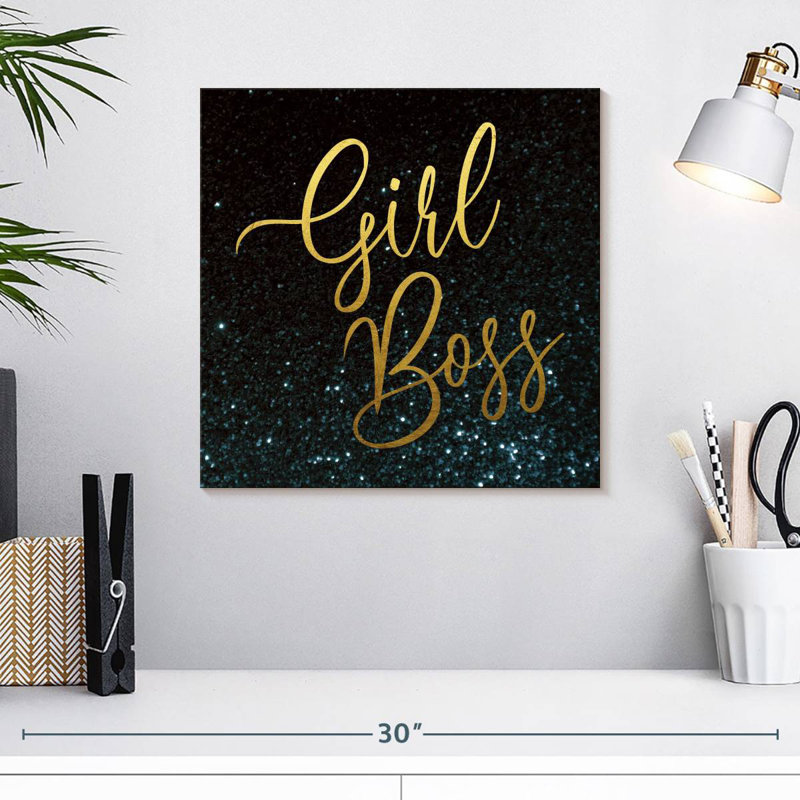 Tergel Glitter Girl Boss I, H 16 po x l 16 po