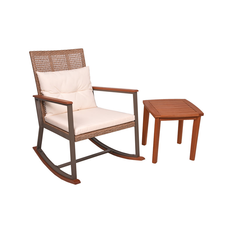 Kutzer Outdoor Chair, Reed Brown