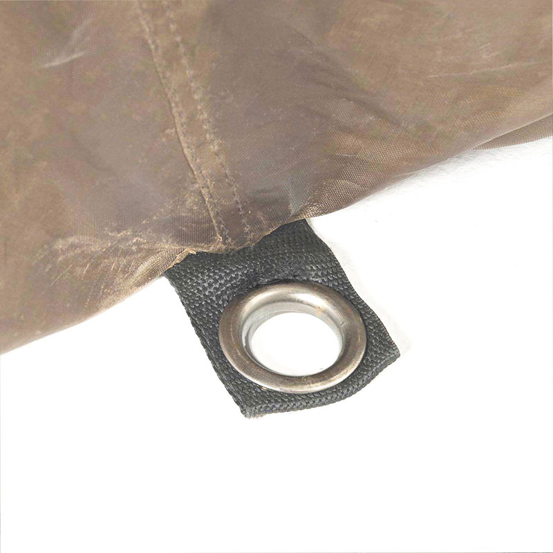 Brown 6' x 6' Portable Outdoor Camping Canopy Shelter