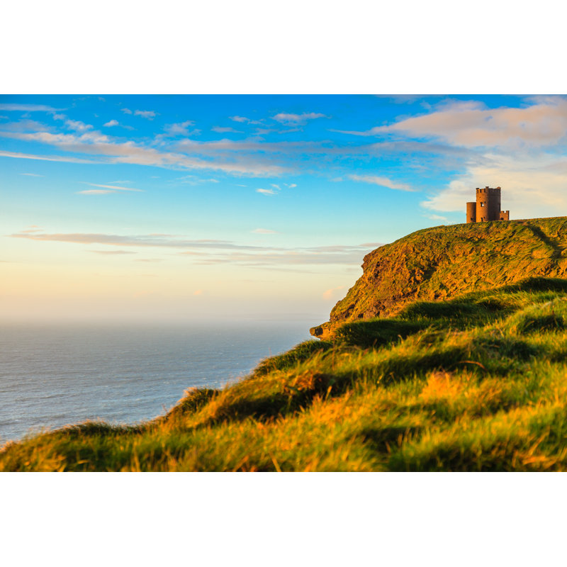 Falaises de Moher - photographie sur toile tendue, H 8 po x l 12 po