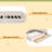 Upholstered Platform Bed With USB And 2 Drawers-1766948775
