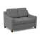 Clark 54" Square Arm Loveseat with Reversible Cushions
