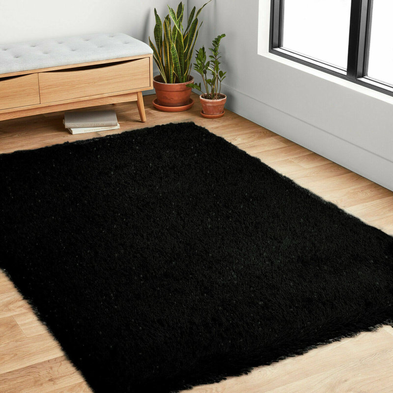 Brents Solid Colour Area Rug, Rectangle 160 x 230cm
