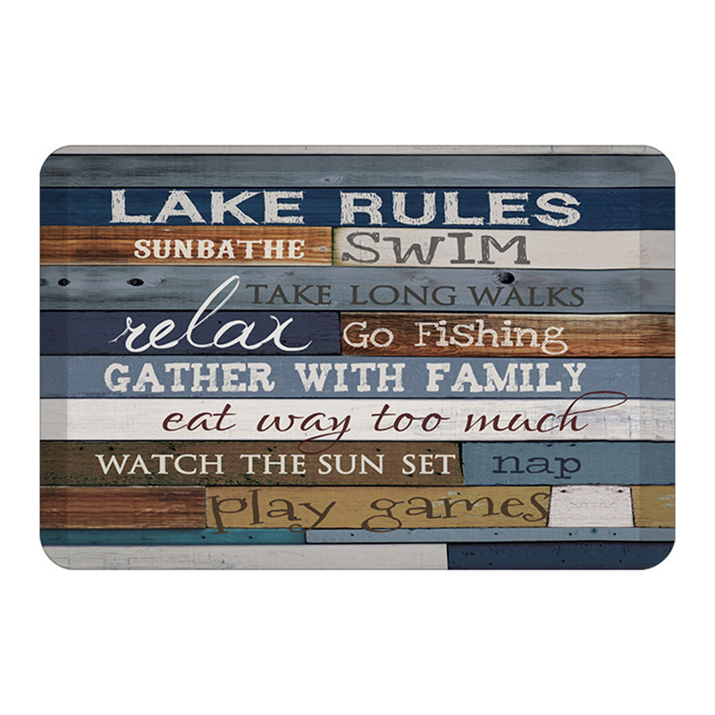 Tapis de cuisine Lake Rules