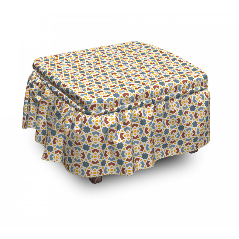 Housse pour repose-pieds moyen eastern symbollism