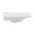 Tucson 26"W x 34"H White Vitreous China Rectangular Pedestal Bathroom Sink with Overflow for 8" Widespread Faucet
