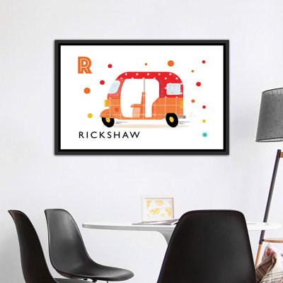 R Is for Rickshaw - imprimé