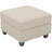 Vevey Corduroy Storage Ottoman-431564176