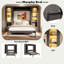 Lit escamotable avec tablettes, tiroirs, bureau et DEL Murphy
