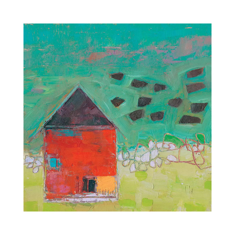 Pecatonica Barn by Sue Jachimiec - No Frame Gallery-Wrapped Canvas Giclée on Canvas