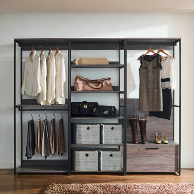 Uldean 96'' Walk-In Set