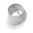 6'' White Baffle Recessed Trim