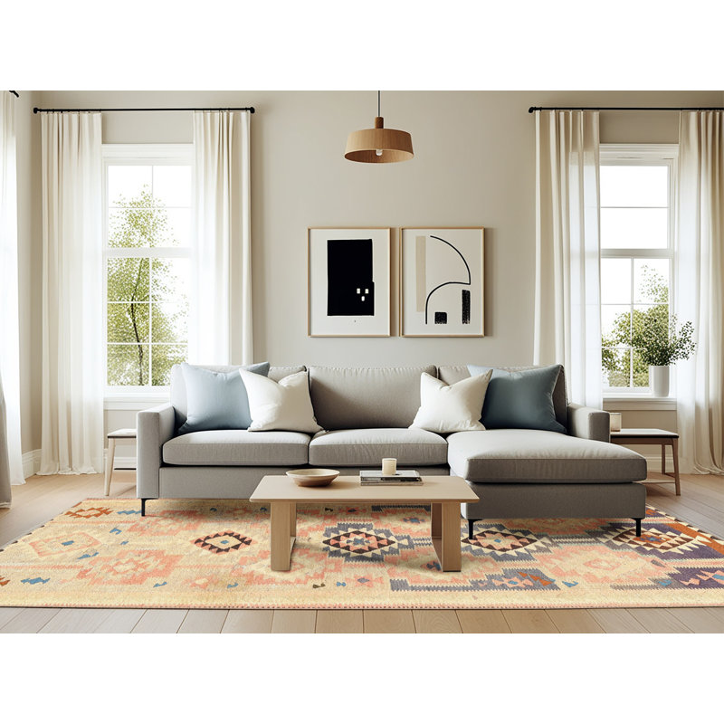 Castleford Southwestern Indoor Rug, Rectangle 6' x 9'