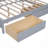 Wooden Daybed With 2 Drawers, Storage Shelf, And USB Charging Ports For Outdoor Relaxation-1768645002