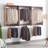 Devi Oak Wall Mounted Wood Closet System