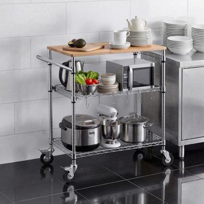 91.44 cm H x 76.2 cm W Utility Cart