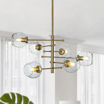 Aaeesha 6-Light Sputnik Chandelier