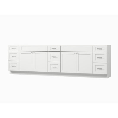 Base de meuble-lavabo double 117 po seulement