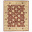 High-Quality Hand-Knotted Red And Gold Area Rug