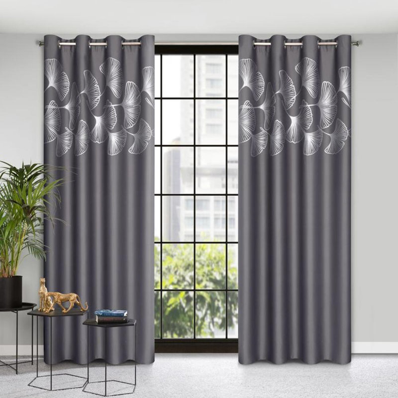 Blackout Curtain Single Panel, Graphite