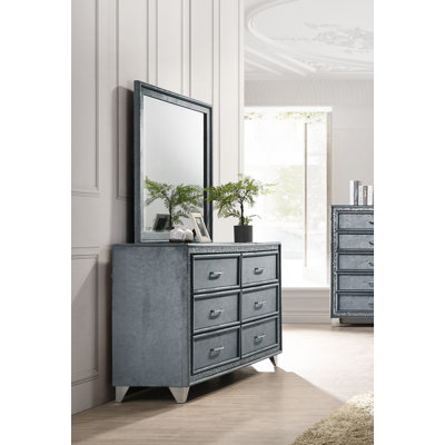 Commode double 6 tiroirs