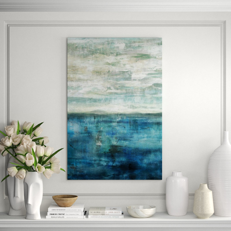 Memory Of Blue I Print by Mari Urasawa, Outdoor, 45" H x 30" W