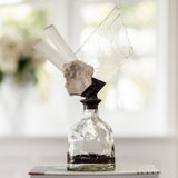 Selenite Handcrafted Glass Decorative Bottles
