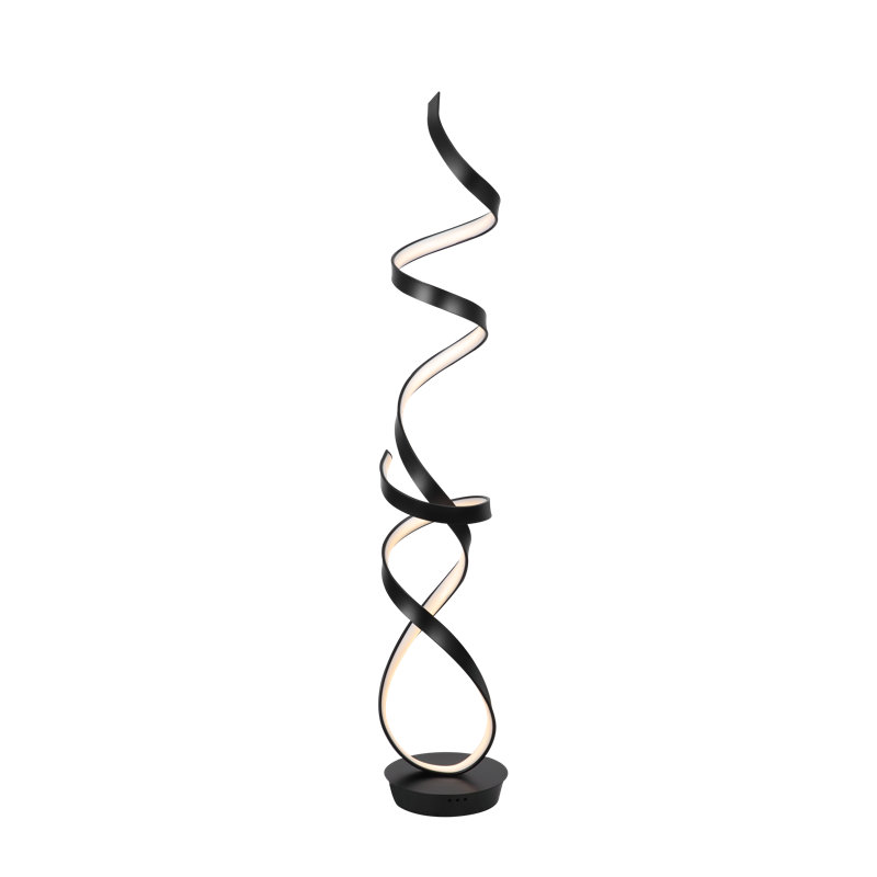 Artiva USA Orchestra II, 56W LED Dimmable LED Floor Lamp, Black