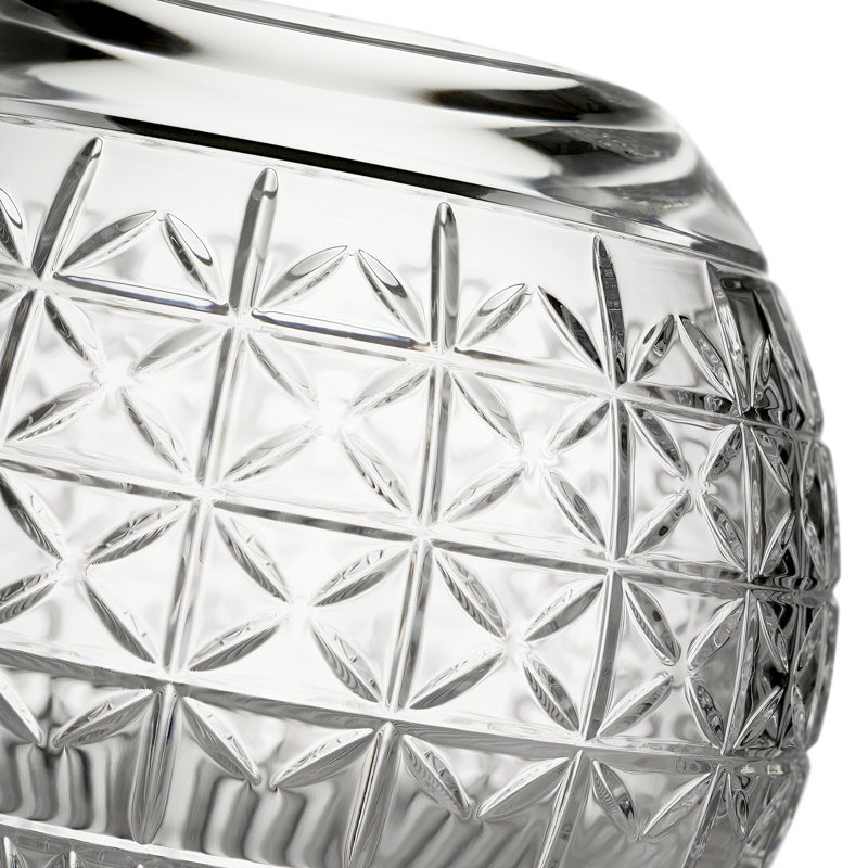 Waterford Mastercraft Powerscourt Rose Bowl, 6.89" H x 8.03" W x 8.03" D