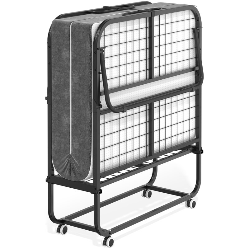 Lit pliant avec matelas - 75 po x 38 po