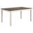 Zahraa 7-piece Rectangular Dining Set Vintage Vanilla