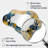 Jazz Interchange In Blue - Abstract Collages Asymmetrical Unique Mirror, Blue Cloud Large Wall Mirror, Printed Metal Art-1298599288