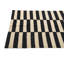 Tapis noir et blanc Ohlson