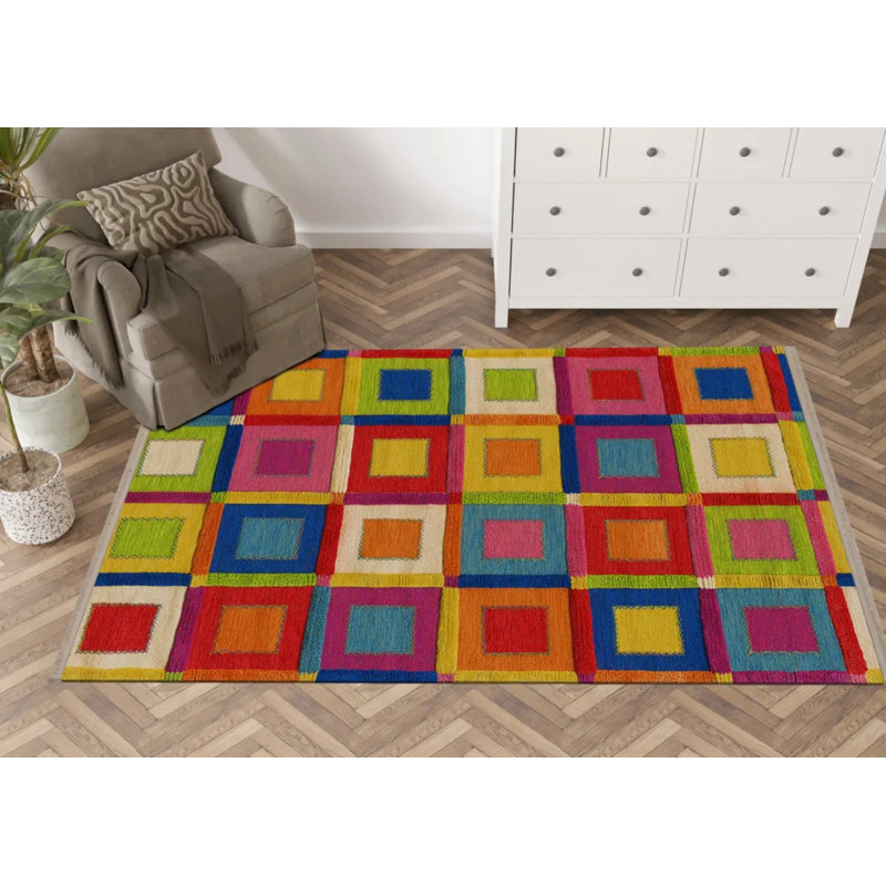 Tapis intérieur / extérieur Kirpal, Rectangle 5 pi x 8 pi 3 po