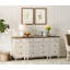 Commodes Corretta Mid Century Modern avec station de charge, commode pour chambre à coucher avec 5 tiroirs et 2 armoires de rangement-1740847639