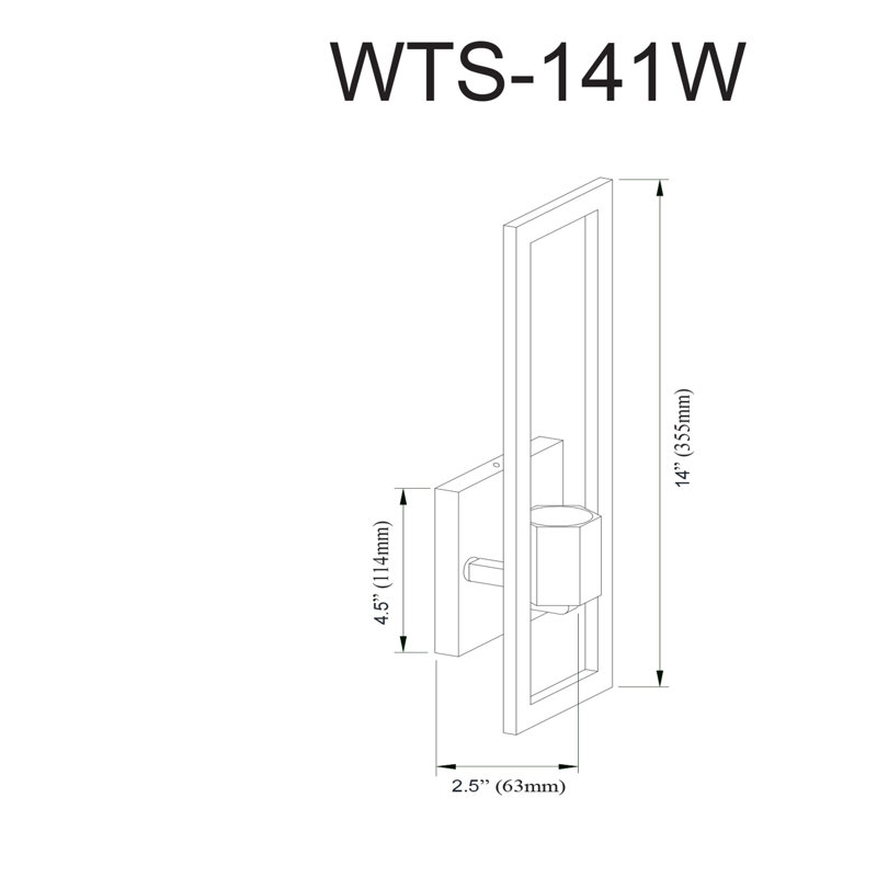 Payan Steel Wallchiere, Matte Black